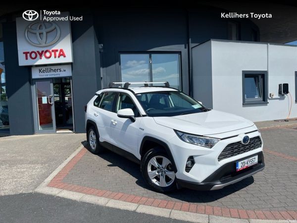Toyota RAV4 SUV, Petrol Hybrid, 2020, White