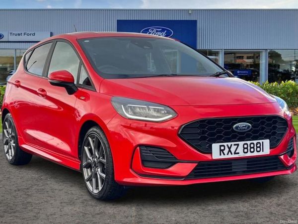 Ford Fiesta Hatchback, Petrol, 2022, Red
