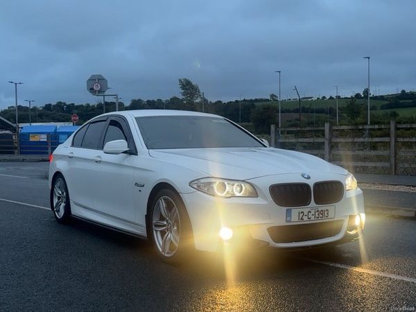 BMW 5-Series Saloon, Diesel, 2012, White