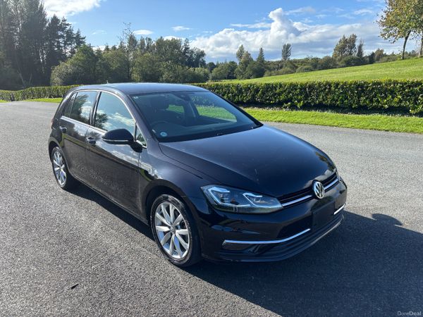 Volkswagen Golf Hatchback, Petrol, 2018, Black