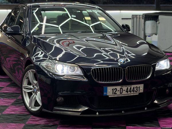 BMW 5-Series Saloon, Diesel, 2012, Black