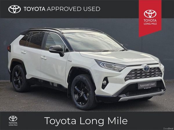 Toyota RAV4 SUV, Petrol Hybrid, 2020, White