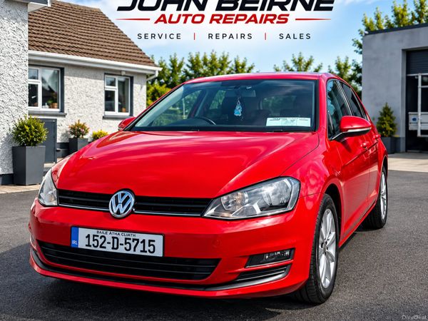 Volkswagen Golf Estate, Diesel, 2015, Red