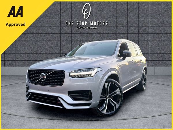 Volvo XC90 SUV, Petrol Plug-in Hybrid, 2023, Silver