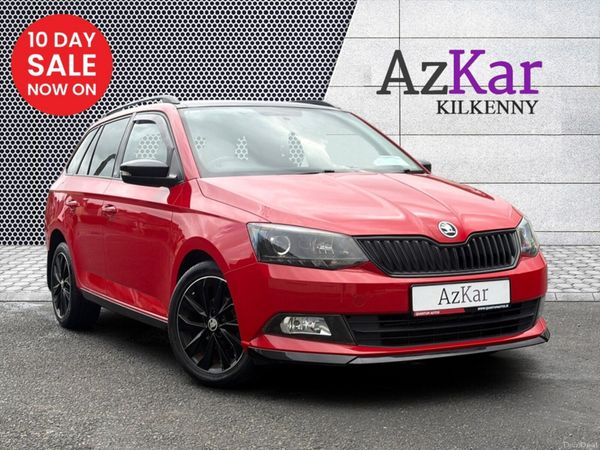 Skoda Fabia Hatchback, Petrol, 2018, Red