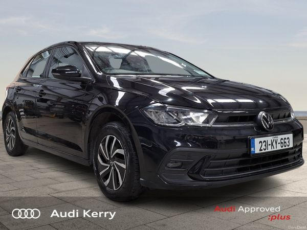 Volkswagen Polo Hatchback, Petrol, 2023, Black
