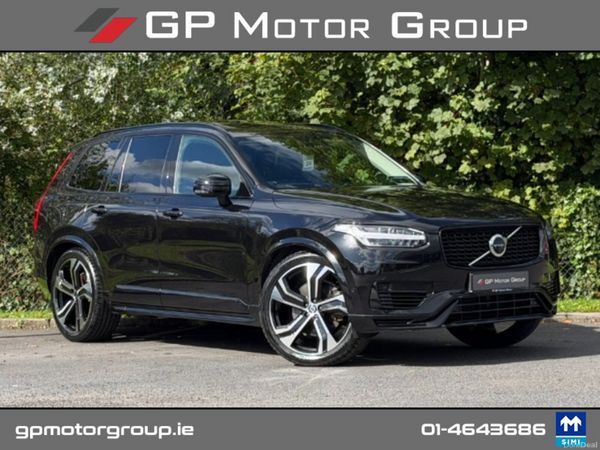 Volvo XC90 Estate, Petrol Plug-in Hybrid, 2023, Black