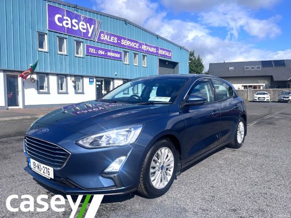 Ford Focus Hatchback, Petrol, 2019, Blue