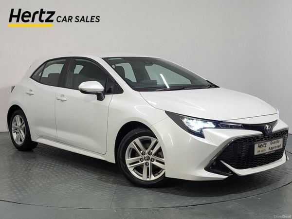 Toyota Corolla Hatchback, Petrol Hybrid, 2023, White
