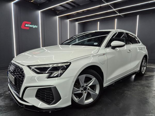Audi A3 Hatchback, Petrol Plug-in Hybrid, 2023, White