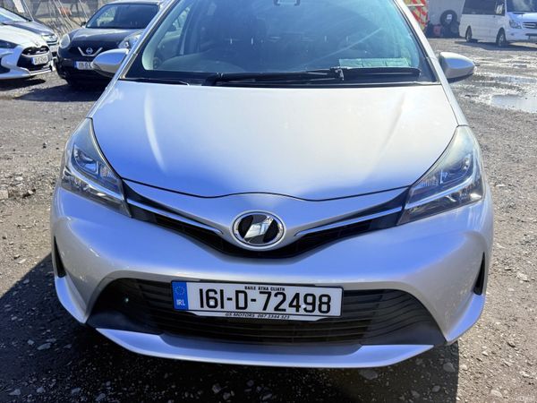 Toyota Vitz Hatchback, Petrol, 2016, Silver