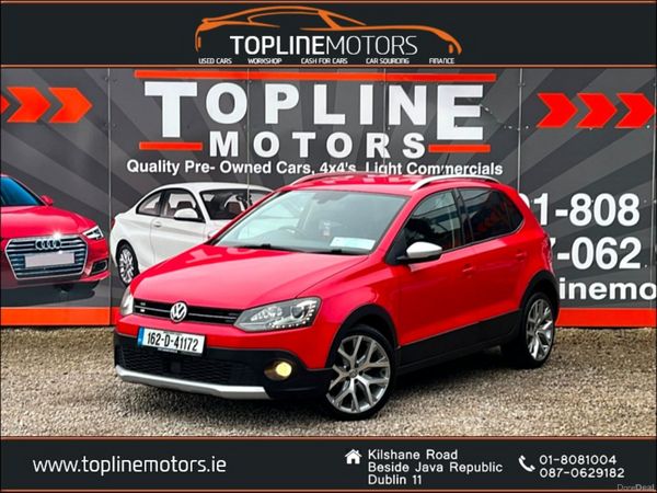 Volkswagen Polo Hatchback, Petrol, 2016, Red
