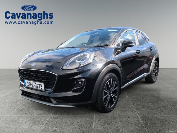 Ford Puma MPV, Petrol Hybrid, 2023, Black