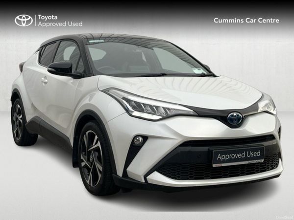 Toyota C-HR SUV, Petrol Hybrid, 2023, White