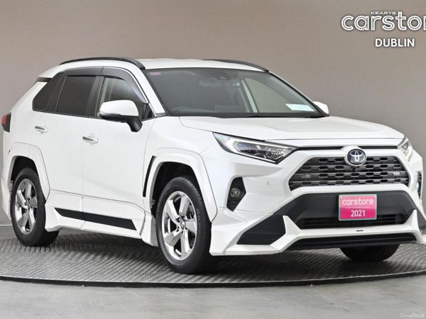 Toyota RAV4 SUV, Petrol Hybrid, 2021, White