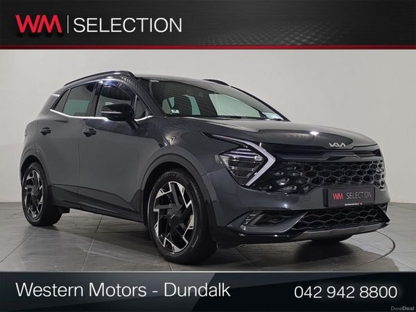 Kia Sportage SUV, Diesel Hybrid, 2022, Grey