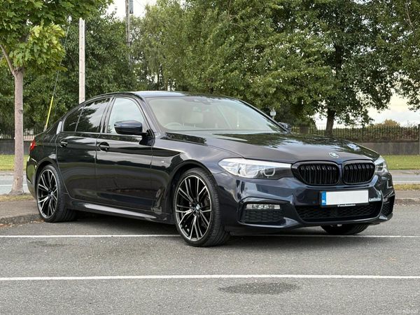BMW 5-Series Saloon, Diesel, 2017, Black