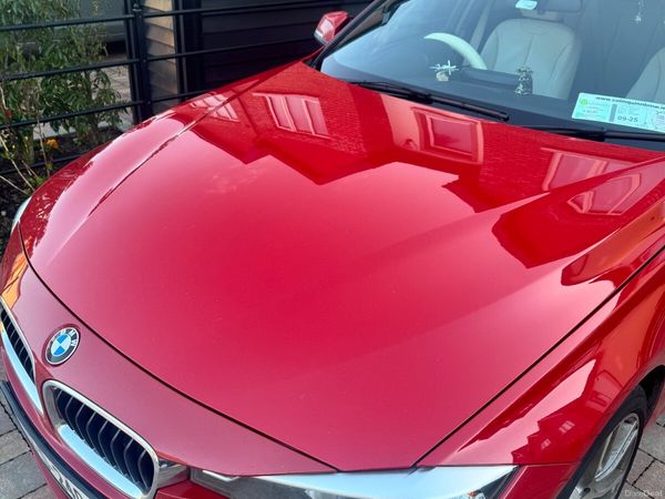 BMW 3-Series Saloon, Diesel, 2015, Red