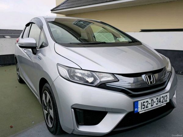 Honda Fit Hatchback, Petrol Hybrid, 2015, Silver