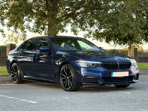 BMW 5-Series Saloon, Diesel, 2020, Blue