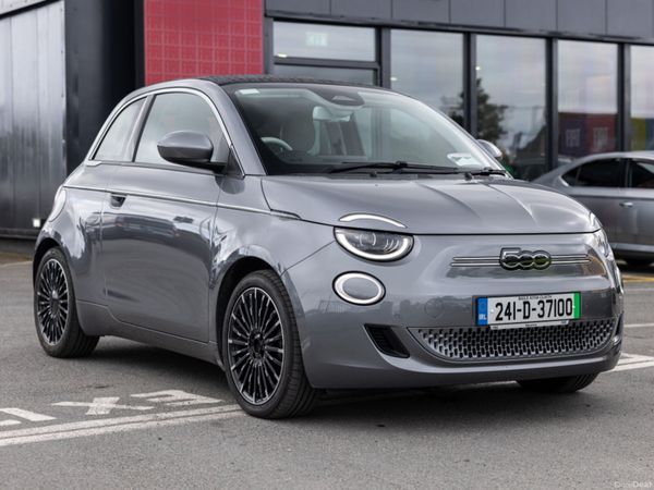 Fiat 500e Hatchback, Electric, 2024, Grey
