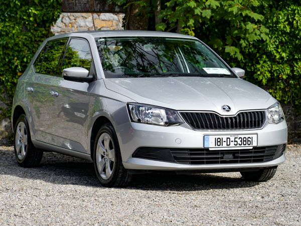 Skoda Fabia Hatchback, Petrol, 2018, Silver