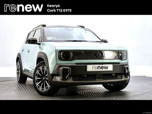 Renault 4 SUV, Electric, 2026, Green