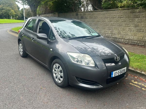 Toyota Auris Hatchback, Petrol, 2007, Grey