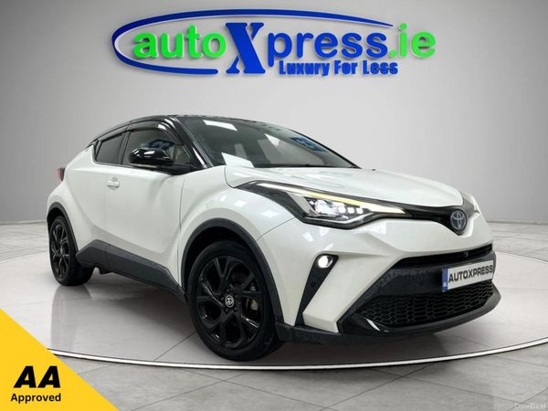 Toyota C-HR SUV, Petrol Hybrid, 2021, White