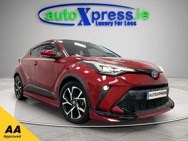 Toyota C-HR SUV, Petrol Hybrid, 2020, Red