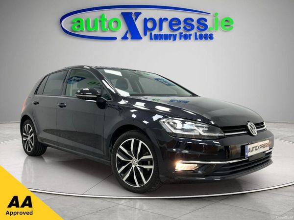 Volkswagen Golf Hatchback, Petrol, 2018, Black