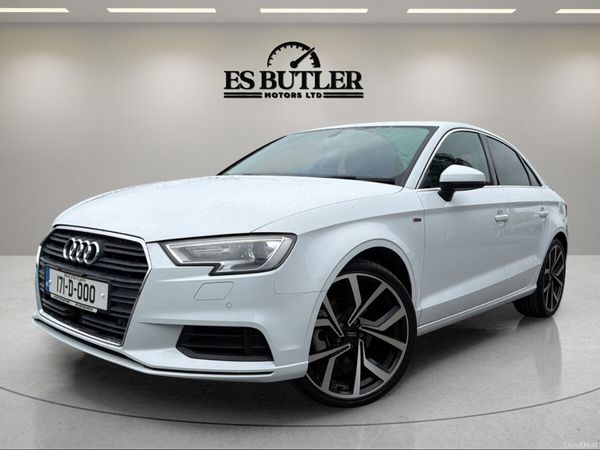 Audi A3 Saloon, Petrol, 2017, White
