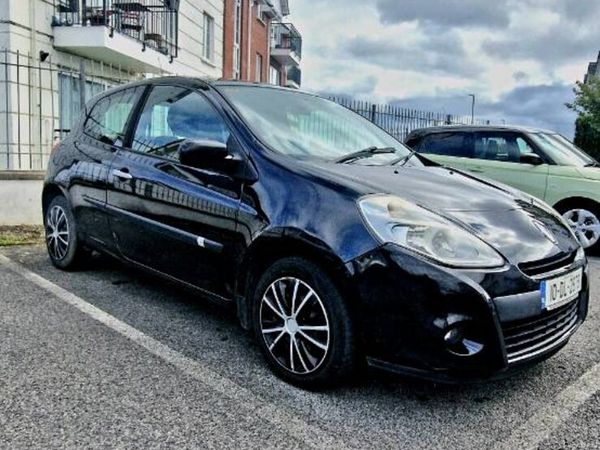 Renault Clio Hatchback, Ethanol Petrol, 2010, Black