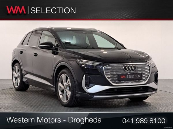 Audi Q4 e-tron SUV, Electric, 2025, Black