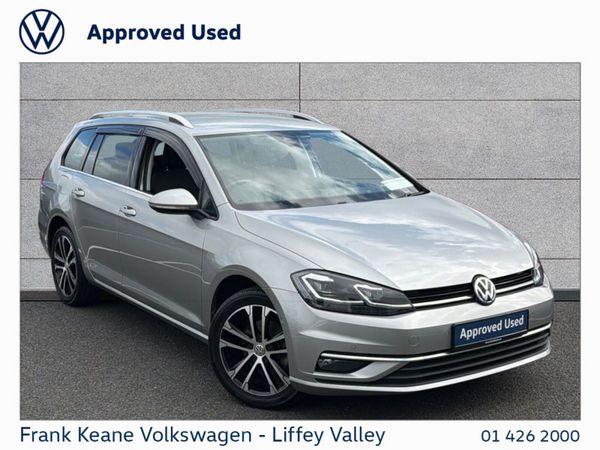 Volkswagen Golf Estate, Petrol, 2019, Silver