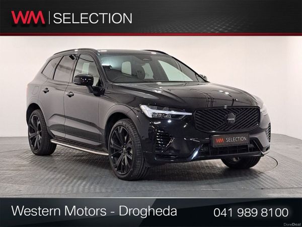 Volvo XC60 SUV, Petrol Hybrid, 2026, Black