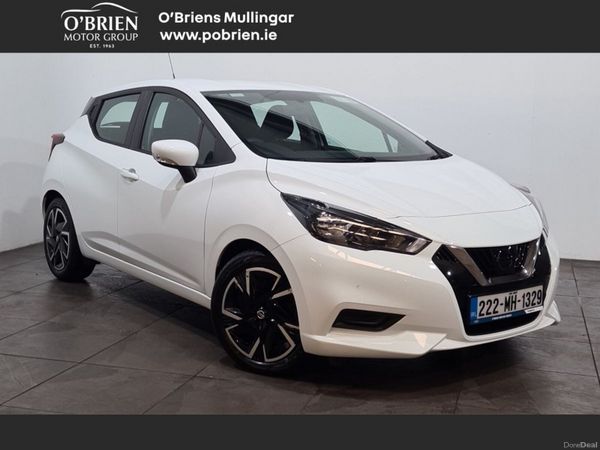 Nissan Micra Hatchback, Petrol, 2022, White