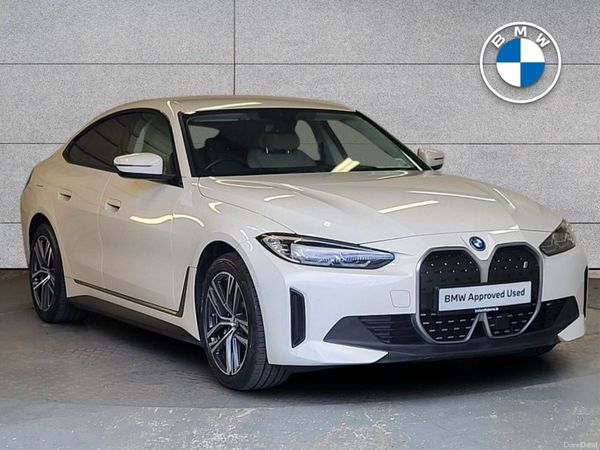 BMW i4 Saloon, Electric, 2022, White