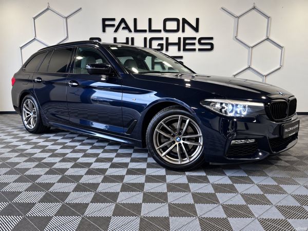 BMW 5-Series Estate, Petrol, 2018, Black