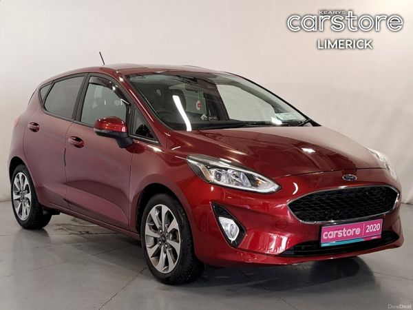 Ford Fiesta Hatchback, Petrol, 2020, Red
