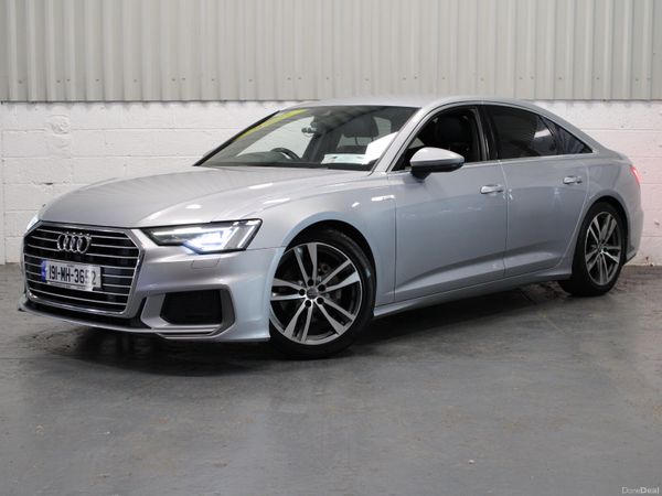 Audi A6 Saloon, Diesel, 2019, Silver