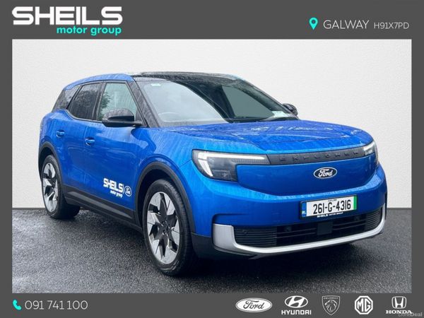 Ford Explorer MPV, Electric, 2026, Blue