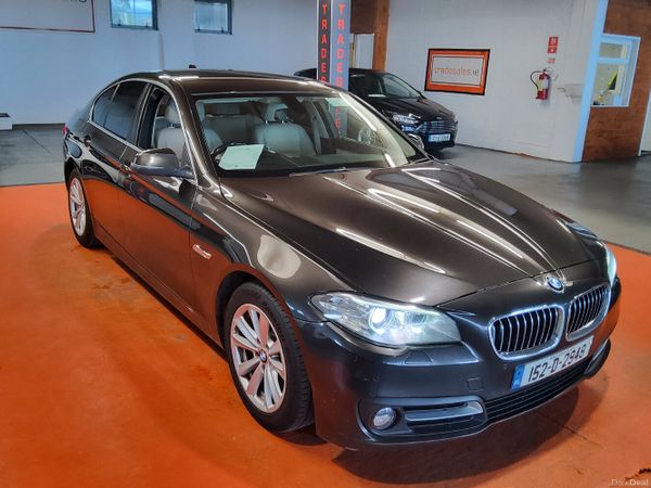 BMW 5-Series Saloon, Diesel, 2015, Brown