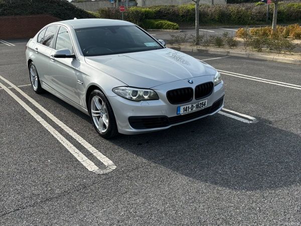 BMW 5-Series Saloon, Diesel, 2014, Silver