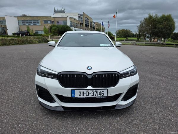 BMW 5-Series Saloon, Diesel, 2021, White