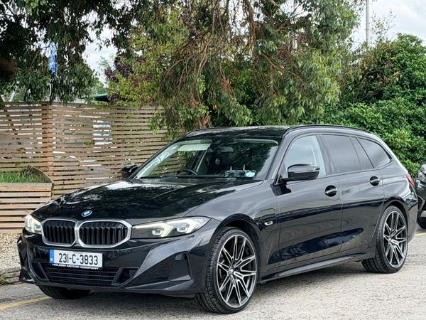 BMW 3-Series Estate, Petrol Plug-in Hybrid, 2023, Black