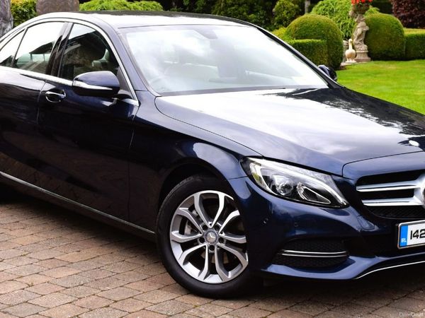 Mercedes-Benz C-Class Saloon, Diesel, 2014, Blue