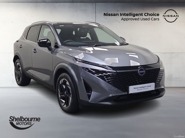 Nissan Qashqai Hatchback, Petrol Hybrid, 2025, Grey