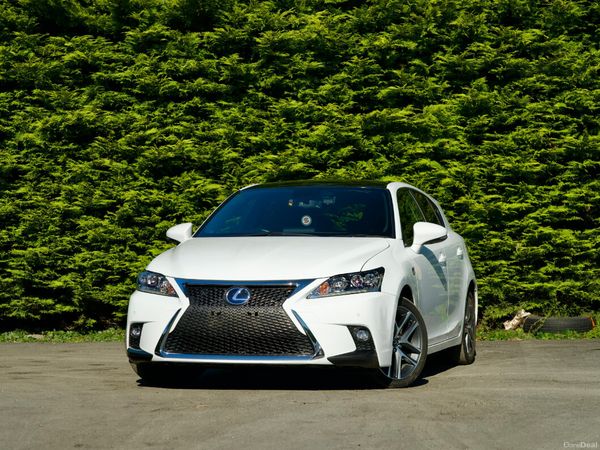 Lexus CT Hatchback, Petrol Hybrid, 2017, White
