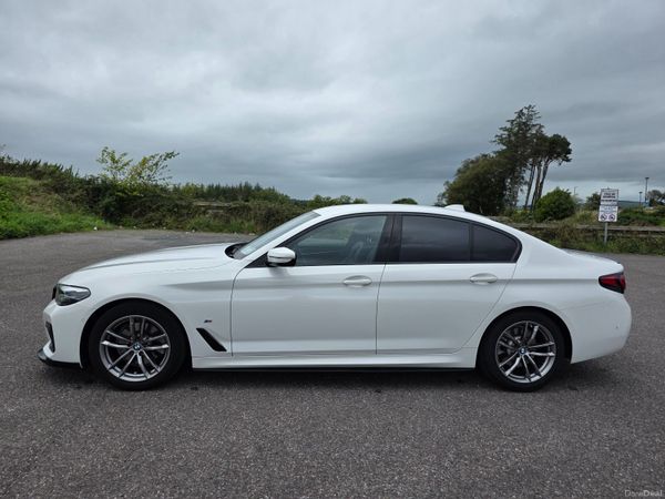 BMW 5-Series Saloon, Diesel, 2021, White